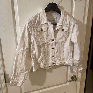 White Jean Jacket